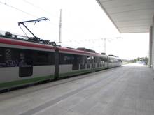 Local commuter train the likes of which we saw quite a few