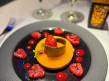 Passion fruit panna cotta - 5/5 Excellent!