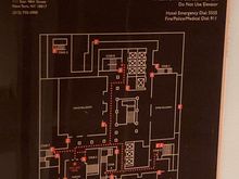 A floorplan of all the meeting rooms on level 2