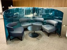 Several of these booth type areas available 