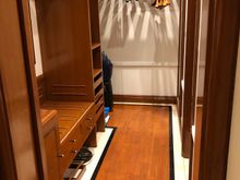 walk-in wardrobe....