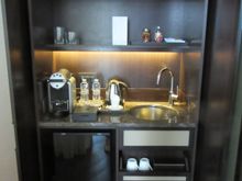 Mini-wet-bar/Fridge/Snack Set Up