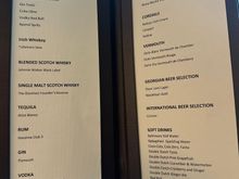 Drink Menu 
