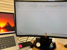 Slow start to our trip. @redmongoose 