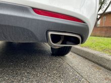 Half Fake Exhaust Pipes 