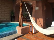 Just part of our gargantuan terrace