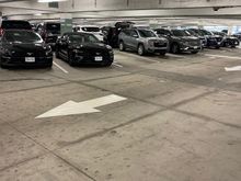 ES - Mustang GTs and an A3 at the end 