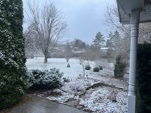 Got a text from a friend in Illinois, who said “Yesterday was 75 and this morning I woke up to this. Gotta love the Midwest in March.” 

Me response, “Do you, really?”