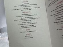 YVR-YUL Signature Menu