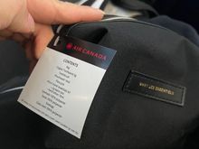 amazing contents for 3 hour redeye, plus solid bag