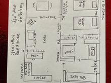 Just a scribble but you get an idea that it is a pretty smart designed room