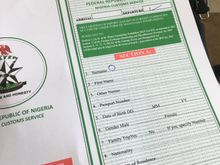 Custom Declaration Form