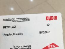 Red Metro Card: Day Pass