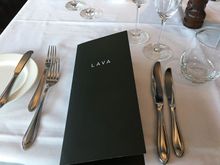 Maybe I should have taken a photo of the actual menu instead of just the cover