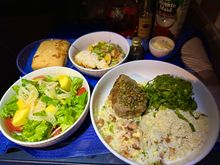 Beef, chicken starter 