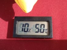 The temperature on the terrace at 15:00 recently.