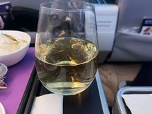 Wine glass of champers