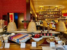 Breakfast at restaurant 