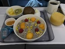 D1breakfast on HNL-JFK flight