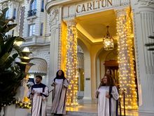 Outdoor Christmas concert