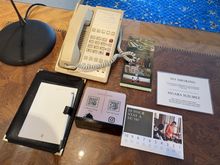 Desk (that phone is sntique!)