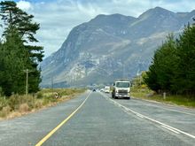 On the road back to the coast