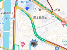 Location of the coin laundry in relation to the hotel