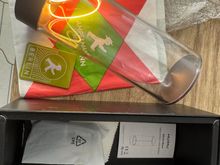 Another cute battery powered lamp thing- I think this will go well in my bathroom. The magnet is already on my fridge 