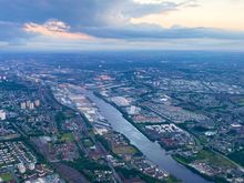 Evening departure from Glasgow