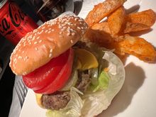 The burger - not as good as it once was. I’d skip it next time