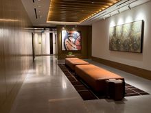 Elevator lobby on my floor