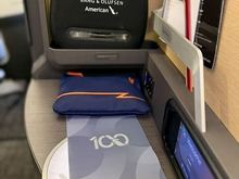 Centennial menu and amenity kit