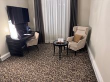 I was upgraded as a titanium to a junior suite with a street view. 