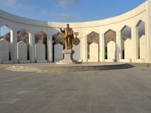 Balkanabat monument 