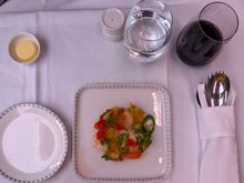 Prawn and chilli starter