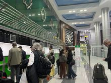 A huge airport with a handful of flights a day in Turkmenbashy