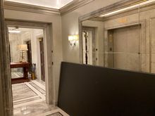 Outside the PH elevator leftm