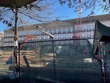 And the Intercontinental, only a short walk away but still struggling with the construction work for the metro