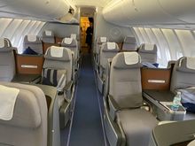 The cabin upon leaving