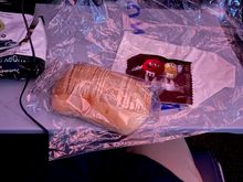 Mid flight snack (around 8 hours after take off) 