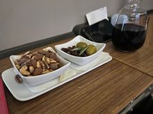 Served quickly after wheels up. 