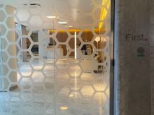 Entrance to Quantas F lounge