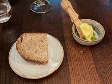 Sourdough bread with butter/whey. Nothing to be wowed about.