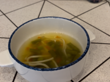 Soup with noodles