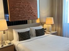 Comfortable king-size bed