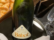 The cava is free flow at breakfast 