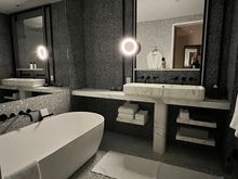 Bathroom (not shown but towards the right are two separate stalls for the toilet and shower)