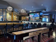 The bar of the pub