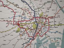 Tokyo Railway Map