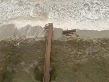 oh well - guess another route to the beach is needed - at least it looks like the tide is going out